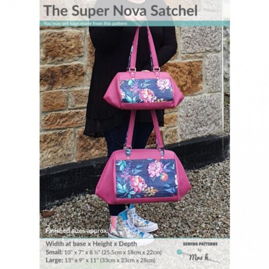 Mrs H Patterns Paper Sewing Pattern The Super Nova Satchel