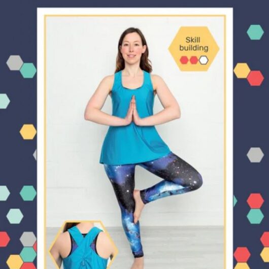 My Handmade Wardrobe Paper Sewing Pattern Action Pack Top & Leggings