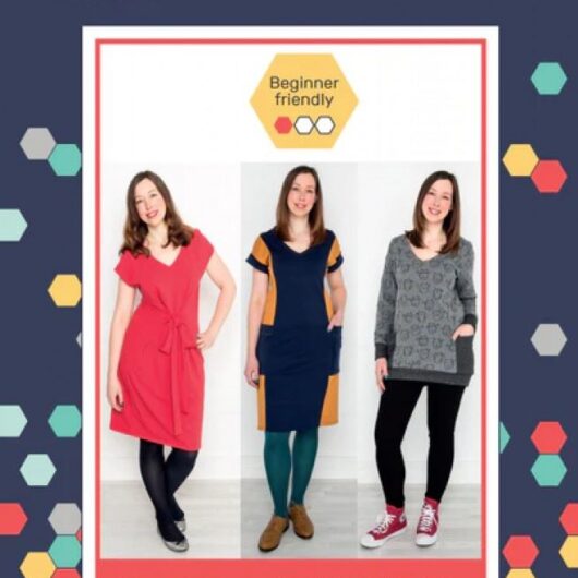 My Handmade Wardrobe Paper Sewing Pattern Cosy Jersey Dress & Tunic