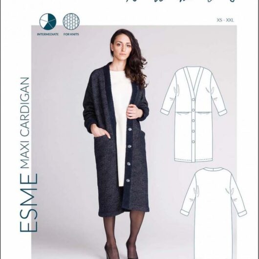 Named Clothing Paper Sewing Pattern Esme Cardigan