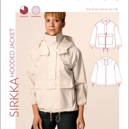 Named Clothing Paper Sewing Pattern Sirkka Hooded Jacket