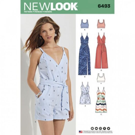New Look Paper Sewing Pattern 6493