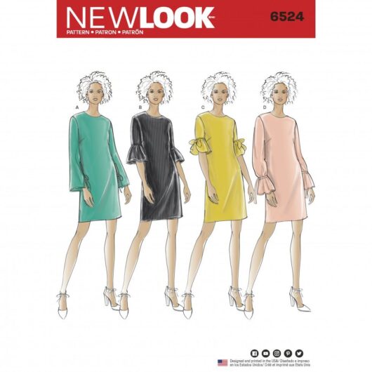 New Look Paper Sewing Pattern 6524