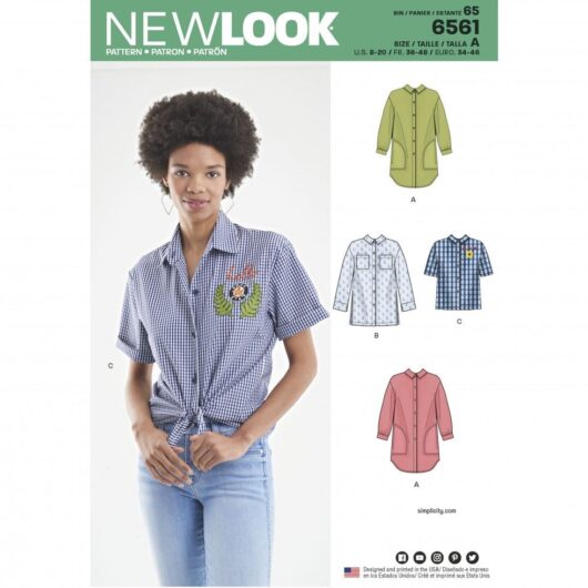 New Look Paper Sewing Pattern 6561