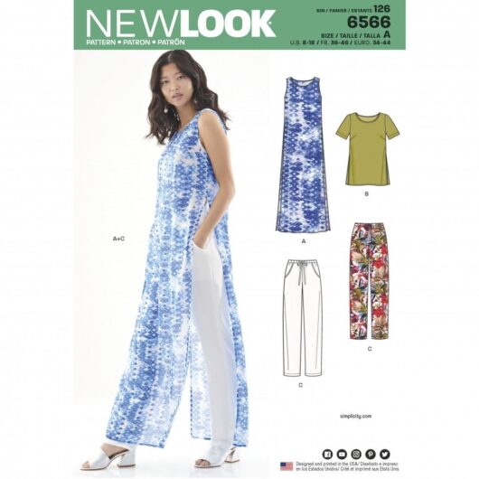 New Look Paper Sewing Pattern 6566