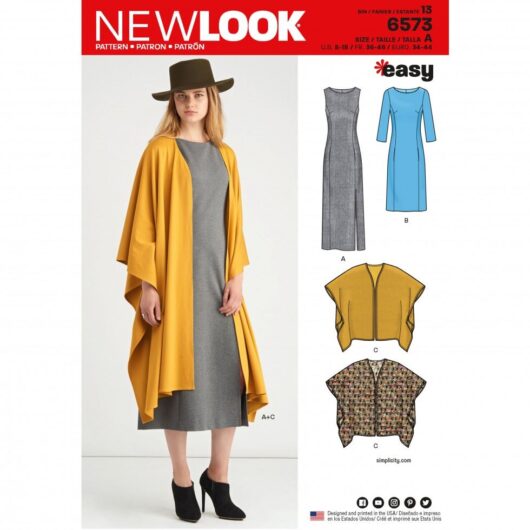 New Look Paper Sewing Pattern 6573