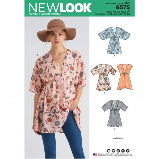 New Look Paper Sewing Pattern 6575