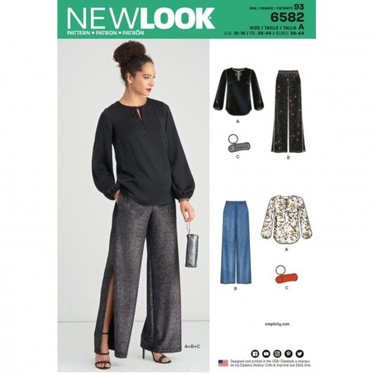 New Look Paper Sewing Pattern 6582