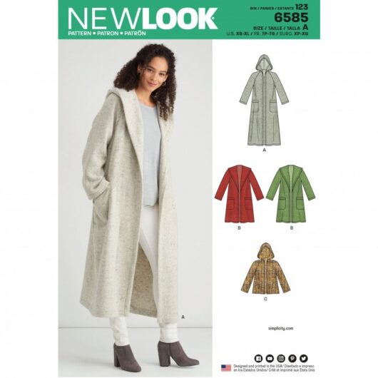 New Look Paper Sewing Pattern 6585
