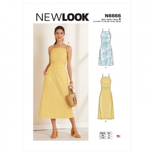 New Look Paper Sewing Pattern 6666