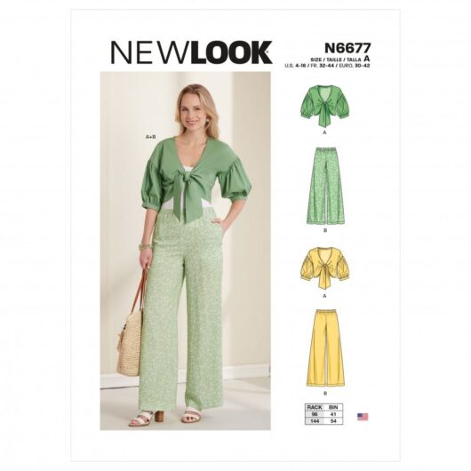 New Look Paper Sewing Pattern 6677