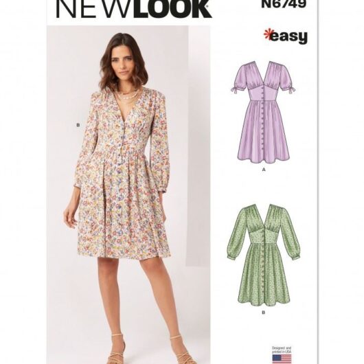 New Look Paper Sewing Pattern 6749