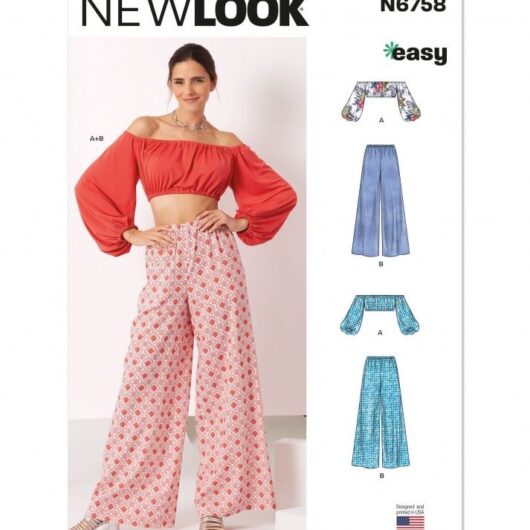 New Look Paper Sewing Pattern 6758