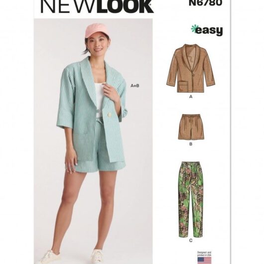New Look Paper Sewing Pattern 6780