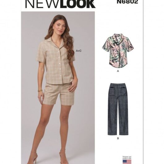 New Look Paper Sewing Pattern 6802