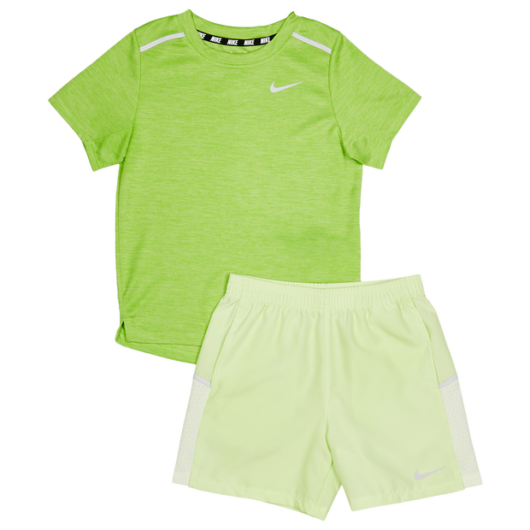 Nike Miler Unisex Tracksuits - Yellow - Size 2 - 3 Years - Poly Woven