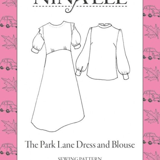 Nina Lee Paper Sewing Pattern Park Lane Dress & Blouse