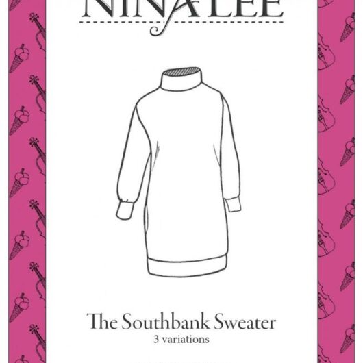 Nina Lee Paper Sewing Pattern Southbank Sweater