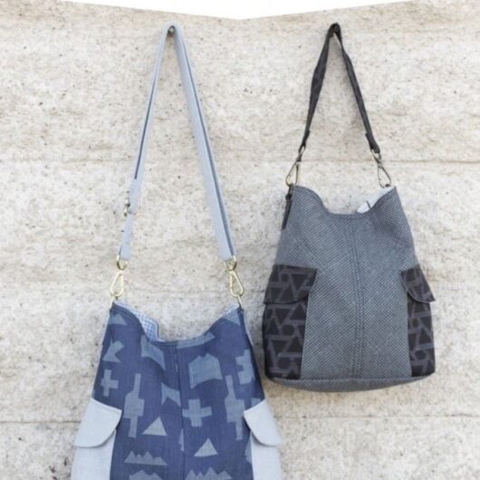 Noodlehead Paper Sewing Pattern Compass Bag