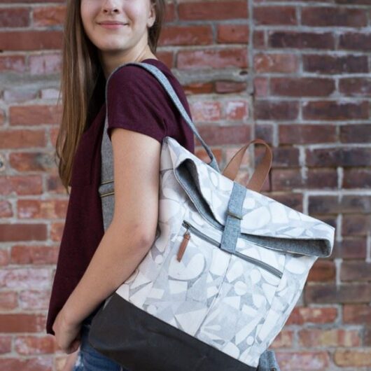 Noodlehead Paper Sewing Pattern Range Backpack