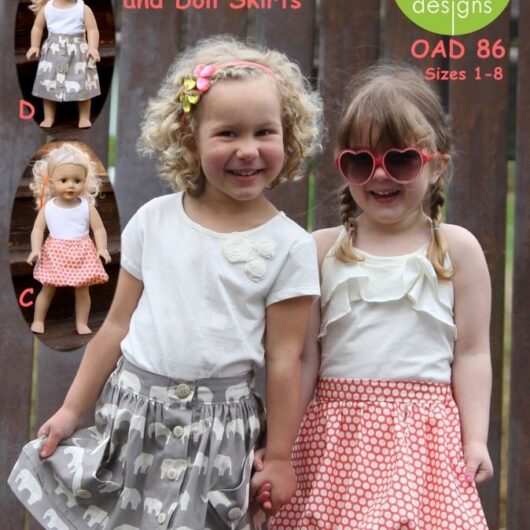 Olive Ann Designs Paper Sewing Pattern Bubbles & Buttons