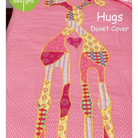 Olive Ann Designs Paper Sewing Pattern Hugs Duvet Cover