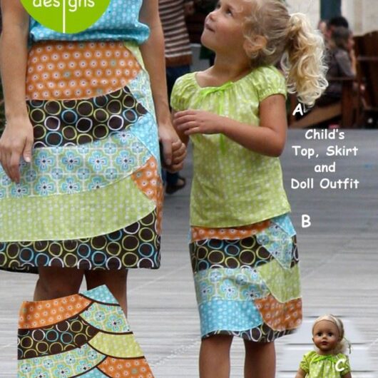 Olive Ann Designs Paper Sewing Pattern Me & Mama