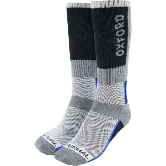 Oxford Oxsocks Thermal Motorcycle Socks Long - UK 10 - UK 14
