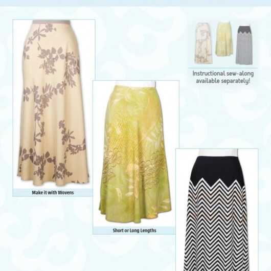 Pamelas Patterns Paper Sewing Pattern Pamelas Favorite Bias Skirt