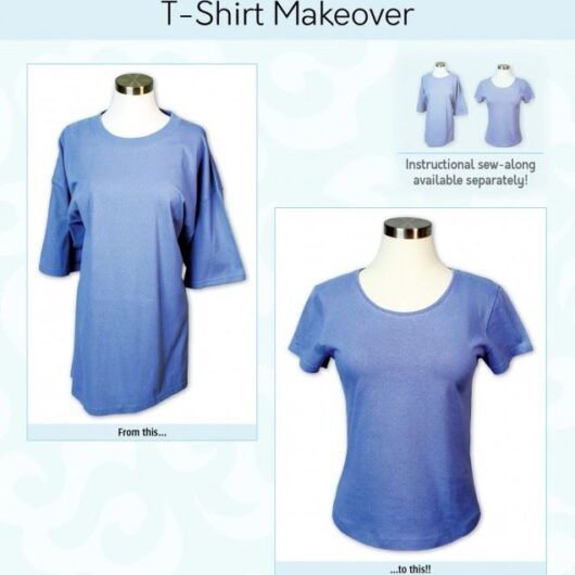 Pamelas Patterns Paper Sewing Pattern T Shirt Makeover