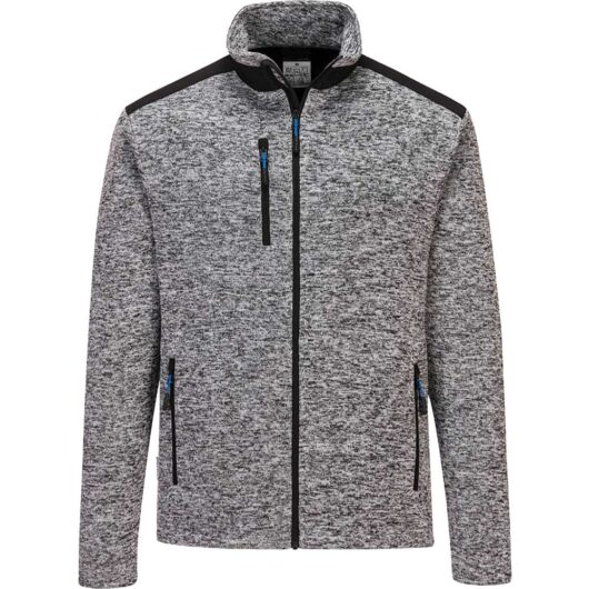 Portwest KX3 Mens Performance Fleece Jacket Platinum Grey 2XL