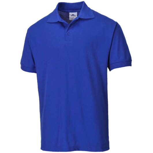 Portwest Naples Polo Shirt Royal Blue S