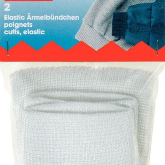 Prym Knitted Cuff Ribbing White
