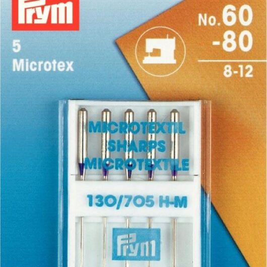 Prym Microtex Sewing Machine Needles