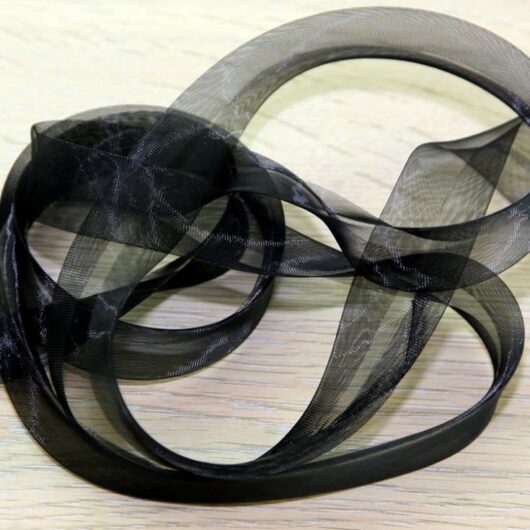 Prym Organza Bias Binding Tape Black