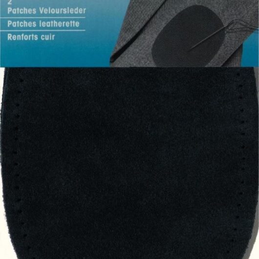 Prym Real Suede Elbow Patches Navy Blue