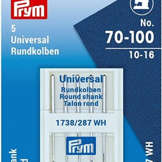 Prym Round Shank Sewing Machine Needles