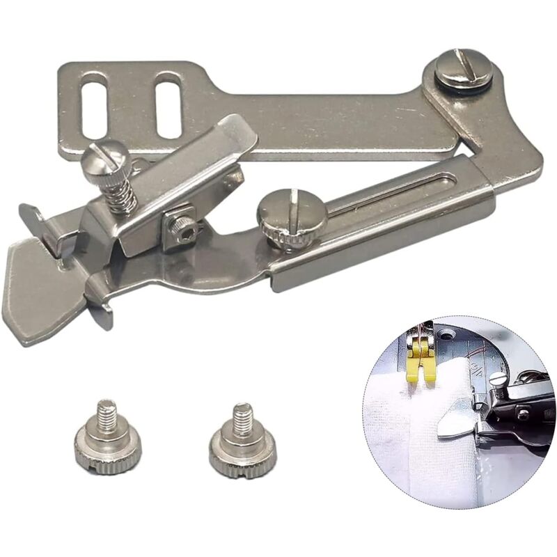 Reliure pour Machine à Coudre - Ourlet Roulé Pied Presseur - Machine à Coudre Reliure - Réglable Presseur - Pied de machine à coudre en acier