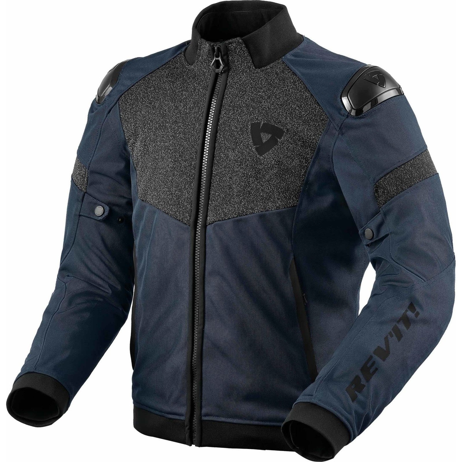 Rev It Action H2O Jacket Medium Black Dark Blue