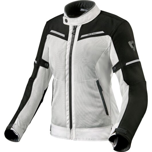 Rev It Airwave 3 Ladies Jacket 46 Silver Black (UK 18)