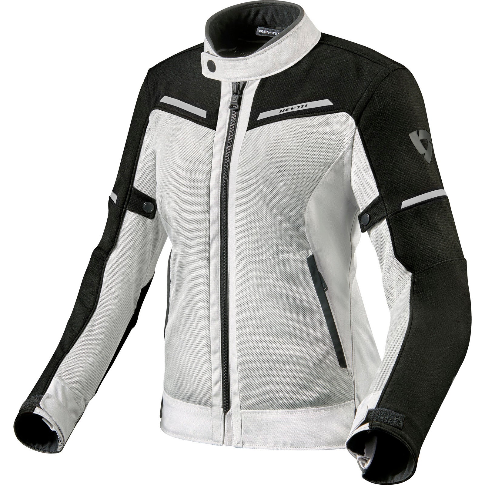 Rev It Airwave 3 Ladies Jacket 46 Silver Black (UK 18)