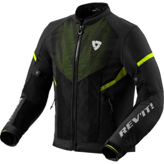 Rev It Hyperspeed 2 GT Air Motorcycle Jacket M Black Neon Yellow