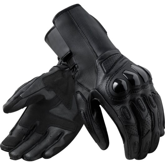 Rev It Metis 2 Leather Motorcycle Gloves 3XL Black