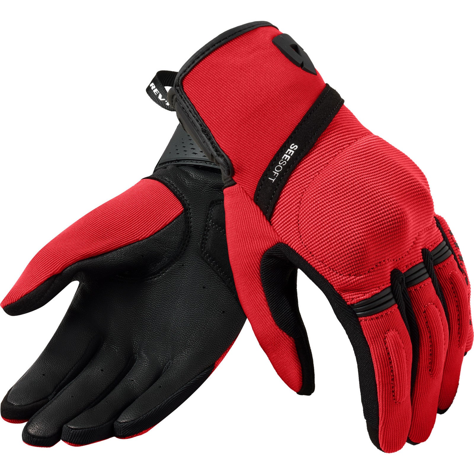 Rev It Mosca 2 Ladies Motorcycle Gloves M Red Black