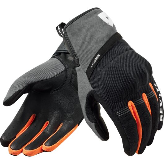 Rev It Mosca 2 Motorcycle Gloves 3XL Black Orange