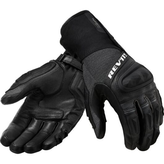 Rev It Sand 4 H2O Leather Motorcycle Gloves 3XL Black