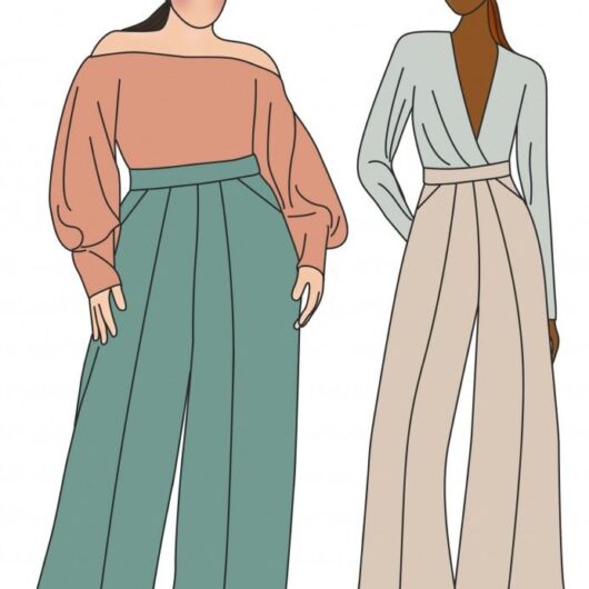 SIZE me Paper Sewing Pattern Florence Trousers