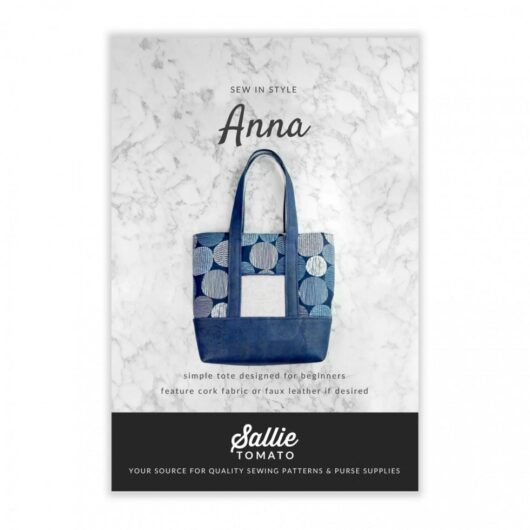 Sallie Tomato Paper Sewing Pattern Anna Tote