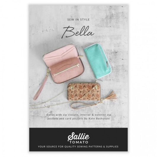 Sallie Tomato Paper Sewing Pattern Bella Wallet