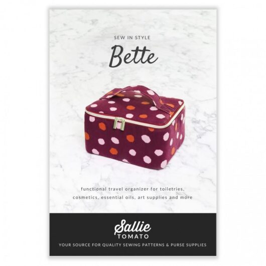 Sallie Tomato Paper Sewing Pattern Bette Travel Organiser